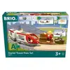 Image de Circuit en bois BRIO World Circuit en 8 Voyageurs Pack A 36079 22 pièces Marron multicolore - Neuf