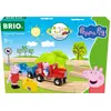 Image de BRIO World-36123 - Coffret de train Peppa Pig - Ensemble complet de 18 pièces avec figurines Peppa Pig et George - Circuit de train en bois - À partir de 3 ans