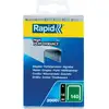 Image de Agrafes En Fil Plat, Pour Fixation De L'Isolation, Tissu, Décoration, Bois Tendre, Plastique Mince, Extérieur, N°140/12mm - Boîte Polypro 5000 - (40303091) - Rapid