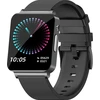 Image de INF Montre intelligente avec ECG, pouls, oxygène sanguin, moniteur de sommeil Le noir