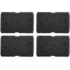 Image de INF 4 pack de filtres en mousse pour sèche-linge compatibles avec Le noir Beko Elektra Grundig 2964840100