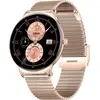 Image de INF Montre Connectée Multifonctionnelle Métal et Silicone pour le Sport Or