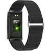 Image de INF Montre Connectée Multifonction en Nylon pour Suivi Santé et Sport Le noir