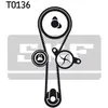 Image de Pompe À Eau + Kit De Courroie Crantée Skf Vkmc 06010 Nissan 11 9a 038 90r