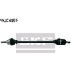 Image de Arbre de transmission avant droit SKF VKJC 6159, compatible avec : * SKODA FELICIA II (6U1) * Felicia I Pickup (6UF, 6U7) * FELICIA I (6U1) * FAVORIT (781) * VW Caddy II Pickup