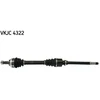 Image de SKF Arbre de transmission / arbre d'essieu avant droit pour PEUGEOT 306 405 II