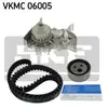Image de Pompe À Eau + Kit De Courroie Crantée Skf Vkmc 06005 Dacia 77 00 273 279
