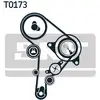 Image de Pompe À Eau + Kit De Courroie Crantée Skf Vkmc 01130 Seat 038 109 119 M