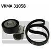 Image de Jeu De Courroies Trapézoïdales À Nervures Skf Vkma 31058 Seat 038 903 137 Aa