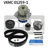 Image de Pompe À Eau + Kit De Courroie Crantée Skf Vkmc 01259-1 Audi 038 109 244 J