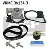 Image de Pompe À Eau + Kit De Courroie Crantée Skf Vkmc 06134-3 Dacia 11 9a 025 52r
