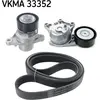 Image de Kit Courroie Striée Multiple En V Citroen 1.6 Bluehdi