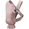 Image de BabyBjörn Porte-bébé Mini, Tissé, Rose poudré en occasion ou reconditionné