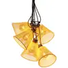 Image de Konstsmide Eclairage de Noël LED Chaînes de fête extension, 10 ampoules, ambre (2334-830)