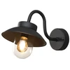 Image de Applique murale Vega Mini noire avec douille E27