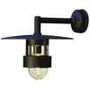 Image de Konstsmide Freja Applique Murale D'Extérieur Classique Down Lantern Noir Mat, Ip23
