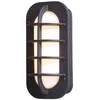 Image de Konstsmide Loke Applique Murale D'Extérieur Classic Bulkhead Noir Mat, Ip23