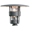Image de Konstsmide Freja Lampadaire Extérieur Classique Noir Mat, Ip23