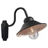 Image de Konstsmide Vega Applique Murale D'Extérieur Classic Dome Noir Mat, Ip23
