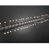 Image de Konstsmide - Guirlande lumineuse LED, diodes rondes, 80 diodes blanc chaud, transfo extérieur 24V, câble noir ; 3691-107