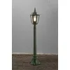 Image de Konstsmide Firenze Lampe d'allée en aluminium laqué vert avec verre transparent