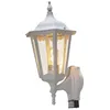 Image de Konstsmide Firenze Grande Lanterne D'Extérieur Classique Blanche Pir, Ip44