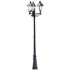 Image de Lampe De Terrasse Parma 218cm En Acier Inoxydable Avec Du Noir - 7243-000