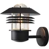 Image de Konstsmide Modena Applique Murale D'Extérieur Moderne Lantern Up Noire, Ip44