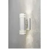 Image de Konstsmide Modena Long Up&Down Applique murale en acier galvanisé avec verre acrylique transparent