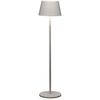 Image de Konstsmide Lampadaire rechargeable Pomezia | Intérieur/Extérieur | Imperméable | USB | blanc | Aluminium | 11 couleurs de lumière | Autonomie de la batterie jusqu'à 20h | 7824-250