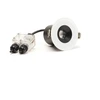 Image de Konstsmide Spot encastré de plafond LED en creux blanc, 3000K, 540lm, 1x6W, 240V, verre, 7875-250
