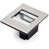 Image de Konstsmide Ground Spot Spot Extérieur À Effet Extérieur Carré Encastrable Au Sol En Acier Inoxydable, Led Haute Puissance, 12w, 230v, Réglable, Ip65