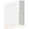 Image de Konstsmide LED Außenleuchte Wandlampe Chieri Weiß IP54 2 x 3W 450lm Warmweiß 3000K Up&Down