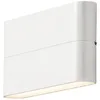 Image de Konstsmide Chieri Applique D'Extérieur Moderne Up Down, Blanc 2x 6 Led Haute Puissance, Ip54