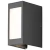 Image de Konstsmide Cremona LED Applique murale avec lampe frontale petite anthracite, 3000K, 720lm, 3x3W, 240V, aluminium/verre, sortie de lumière 0-90°, 7992-370