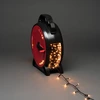 Image de Konstsmide Micro LED Guirlande lumineuse avec enrouleur de câble, 800 diodes ambre, 30V, extérieur (IP44), câble souple noir - 3838-807