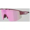 Image de BLIZ Active Eyewear Matrix Small Matt Burgundy Lunettes de soleil rouge Uni