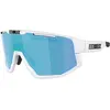 Image de BLIZ Sonnenbrille Fusion petit miroir blanc mat smoke&blue