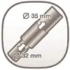 Image de Brosse Ap240 Pour Aspirateur Aeg 9001667410
