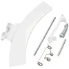 Image de Poignee De Porte Verre Blanc Pour Seche Linge Electrolux 4055248019
