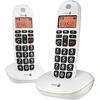 Image de Téléphone sans fil duo dect blanc - Doro - PHONEEASY110DUOWHITE -