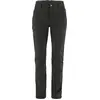 Image de Pantalon softshell stretch pour femme Fjällräven Abisko Winter, couleur noire, taille 38S