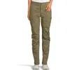 Image de Pantalon de randonnée Abisko Hybrid pour femmes, Fjällräven, couleur vert laurier, taille 34/R