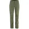 Image de Pantalon de randonnée Abisko Hybrid pour femmes, Fjällräven, couleur vert laurier, taille 38/L