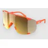 Image de POC Devour Fluo. Orange Translucent Lunettes de soleil orange Uni