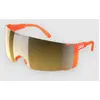 Image de POC Propel Fluorescent Orange Translucent Lunettes de soleil orange Uni