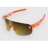Image de POC Elicit Fluo. Orange Translucent Lunettes de soleil orange Uni