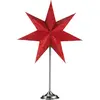 Image de MARKSLÖJD Étoile sur pied Aratorp Ø45cm rouge