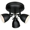 Image de Fjlbacka - Lampe De Projecteur À 3 Ampoules Au Plafond Noir, E14 - Markslojd