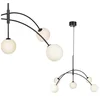 Image de Markslöjd Heaven Ø 117 cm noir 5-flamme ronde